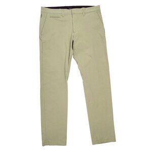 J Crew 484 Slim Performance Pants Men 32x30 Beige Slim Stretch Chino Preppy NWOT
